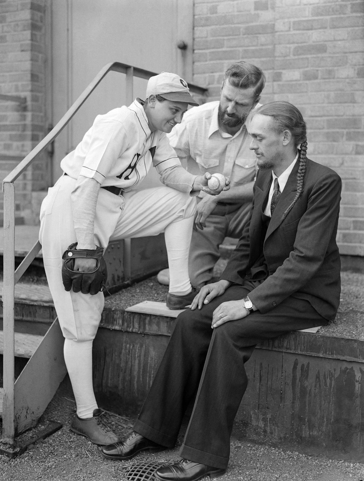 1931: Jackie Mitchell